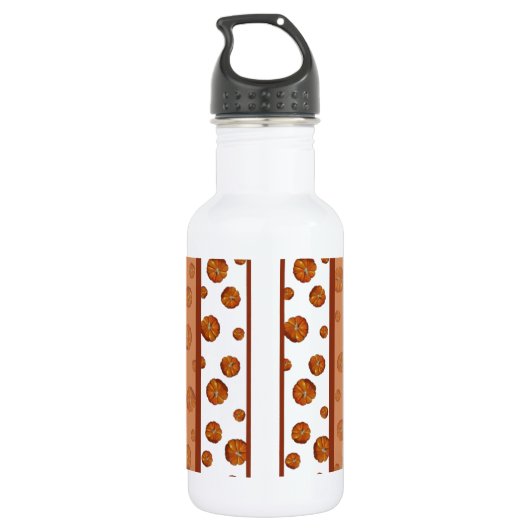 Pompoenwaterflesje Waterfles (Achterkant)