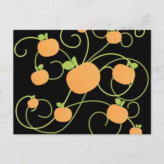 Pompoenwerk Briefkaart (Voorkant)