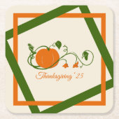 pompoenwijnrooster kartonnen onderzetters (Voorkant)