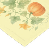 pompoenwijnstok met bloemen korte tafelloper (Hoek)