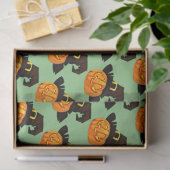 Pompoenwitch Halloween-weefselpapier Tissuepapier (Geschenk)
