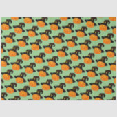 Pompoenwitch Halloween-weefselpapier Tissuepapier (Voorkant)