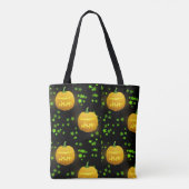 Pompoenzak Tote Bag (Achterkant)