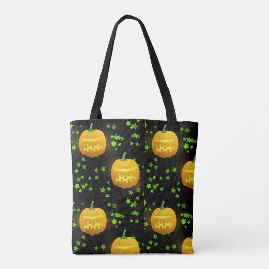 Pompoenzak Tote Bag (Achterkant)