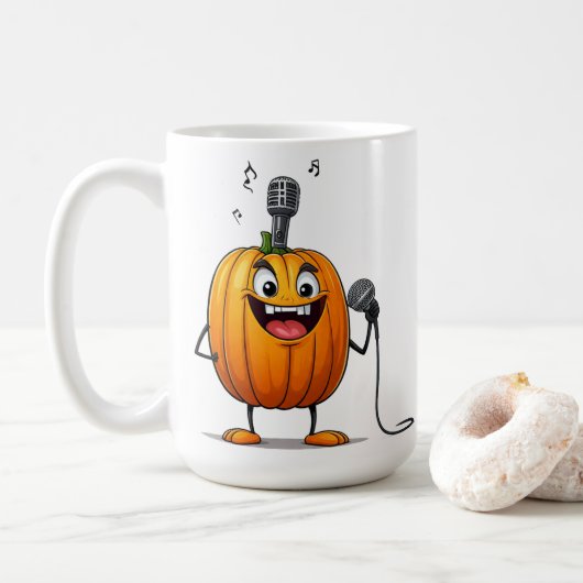 Pompoenzanger Koffiemok (Met donut)