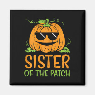 pompoenzuster van de "Patch Halloween"-familie Magneet