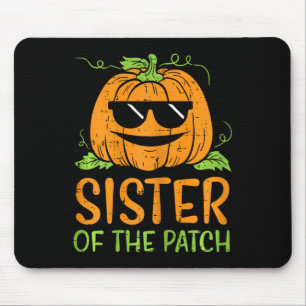 pompoenzuster van de "Patch Halloween"-familie Muismat