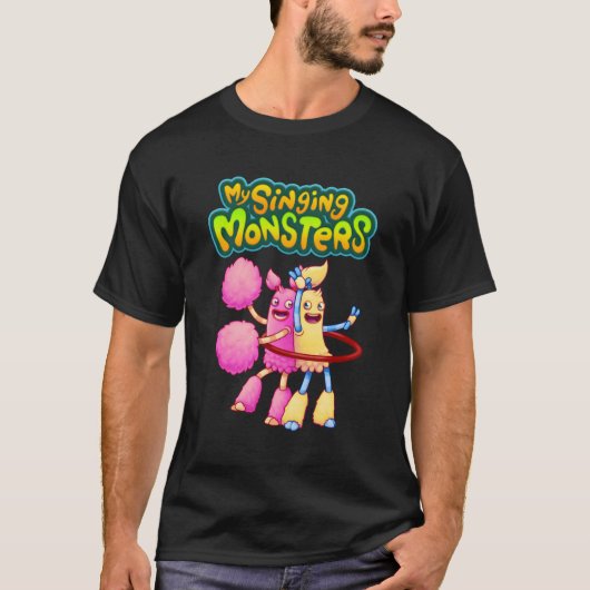 Pompom Hoola T-shirt (Voorkant)