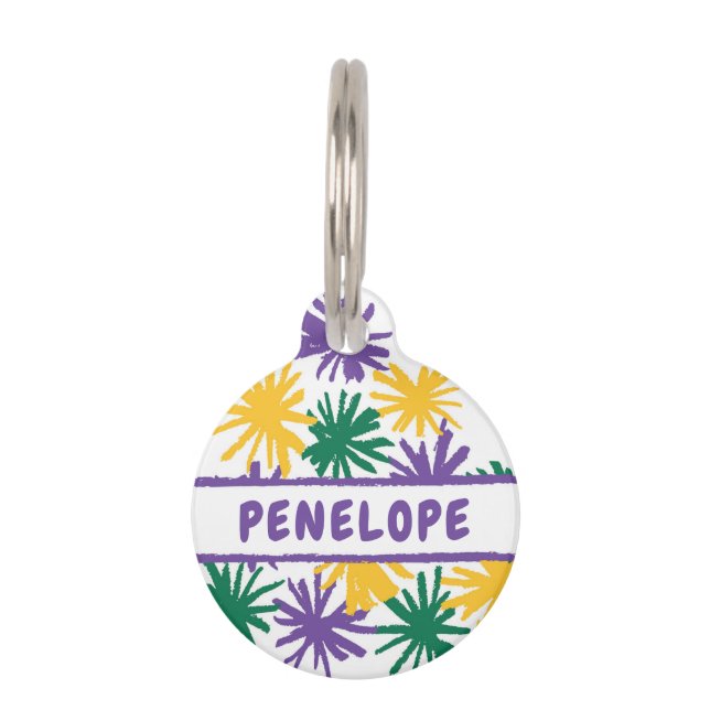 PomPom Pet Tag Huisdierpenning (Voorkant)
