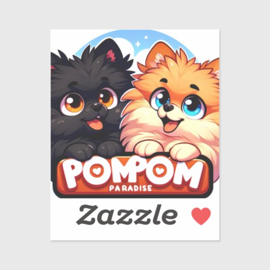 PomPomParadise sticker jerbear eeevee (Vel)