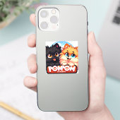 PomPomParadise sticker jerbear eeevee (Telefoon)