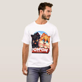 PomPomParadise tshirt jerbear en eeve (Voorkant volledig)