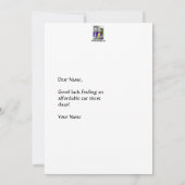 Pompous Auto Platte Kaart (Achterkant)