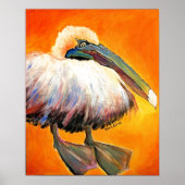 Pompous Pelican Poster (Voorkant)