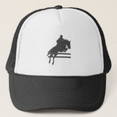 Pomppaard silhouet - Kies achtergrondkleur Trucker Pet (Voorkant)