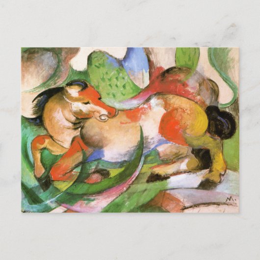 Pomppaarden (Springendes Pferd) Briefkaart (Voorkant)