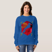 pompvogels trui (Voorkant volledig)