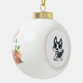pomsky cartoon.png keramische bal ornament (Links)