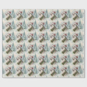 Pomsky Kerst Inpakpapier (Vlak)
