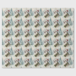 Pomsky Kerst Inpakpapier