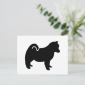Pomsky silo briefkaart (Staand voorkant)