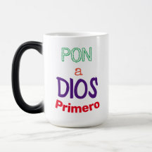 pon a Dios Primero Button