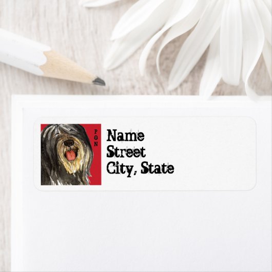 PON-kleurenblok Etiket (Insitu)