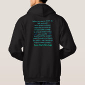 Ponca Chief White Eagle mannen hoodie (Achterkant)
