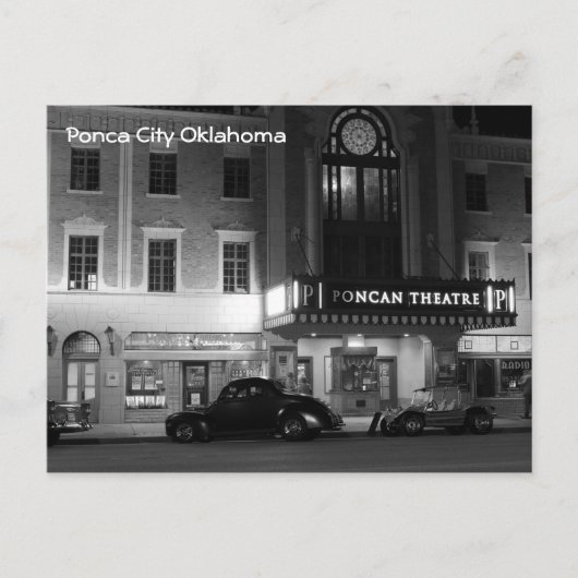Ponca City 2 Briefkaart (Voorkant)