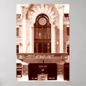 Ponca City Oklahoma Poncan Theater 1938 Poster (Voorkant)