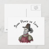 Ponce de Leon briefkaart (Voorkant / Achterkant)