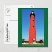 Ponce de Leon Inlet Lighthouse Briefkaart (Voorkant / Achterkant)