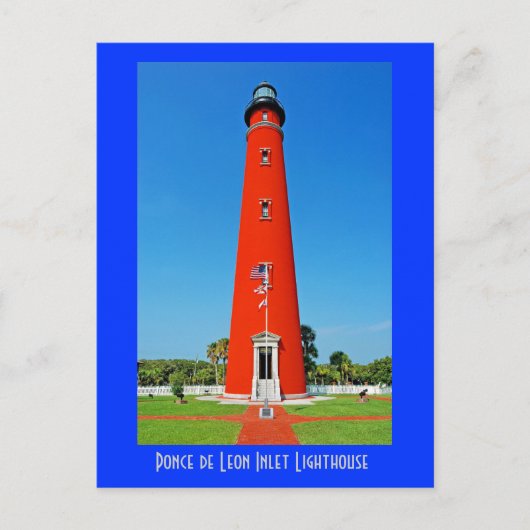 Ponce de Leon Inlet Lighthouse Briefkaart (Voorkant)