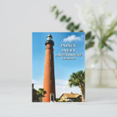 Ponce de Leon Inlet Lighthouse, Briefkaart van Flo (Staand voorkant)
