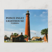 Ponce de Leon Inlet Lighthouse, Briefkaart van Flo (Voorkant)