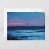 Ponce de Leon Inlet Lighthouse Dusk Briefkaart (Voorkant / Achterkant)