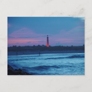 Ponce de Leon Inlet Lighthouse Dusk Briefkaart