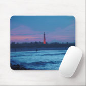 Ponce de Leon Inlet Lighthouse Dusk Mousepad Muismat (Met muis)