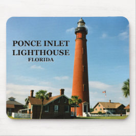 Ponce de Leon Inlet Lighthouse, Florida Mousepad Muismat