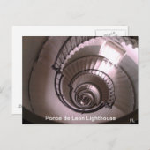 Ponce de León Inlet Lighthouse Stairwell Briefkaart (Voorkant / Achterkant)