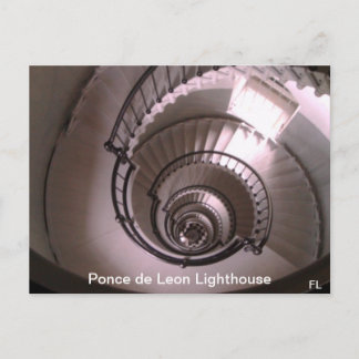 Ponce de León Inlet Lighthouse Stairwell Briefkaart