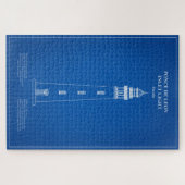 Ponce de Leon Inlet Vuurtoren - Florida - AD Legpuzzel (Horizontaal)