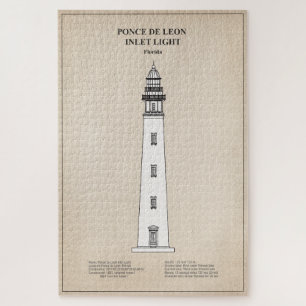 Ponce de Leon Inlet Vuurtoren - Florida - SBD Legpuzzel