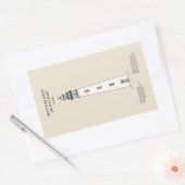 Ponce de Leon Inlet Vuurtoren - Florida - SBD Rechthoekige Sticker (Envelop)