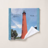 Ponce De Leon Lighthouse handdoekenset Bad Handdoek (Wasdoekje)