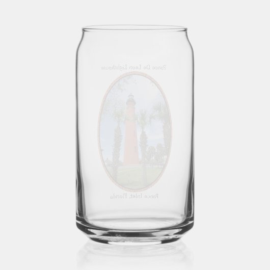 Ponce De Leon Lighthouse kan glas (Achterkant)