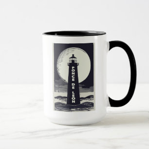 Ponce De Leon Lighthouse Moon Mok