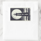Ponce De Leon Lighthouse Moon Rechthoekige Sticker (Tas)