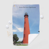 Ponce De Leon Vuurtoren golfhanddoek (Insitu)