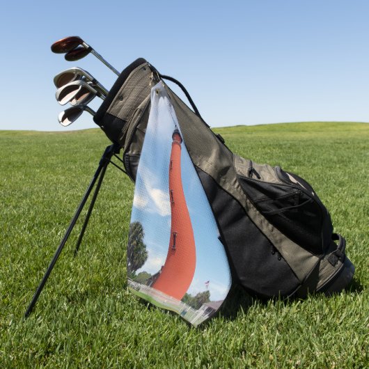 Ponce De Leon Vuurtoren golfhanddoek (Groen)